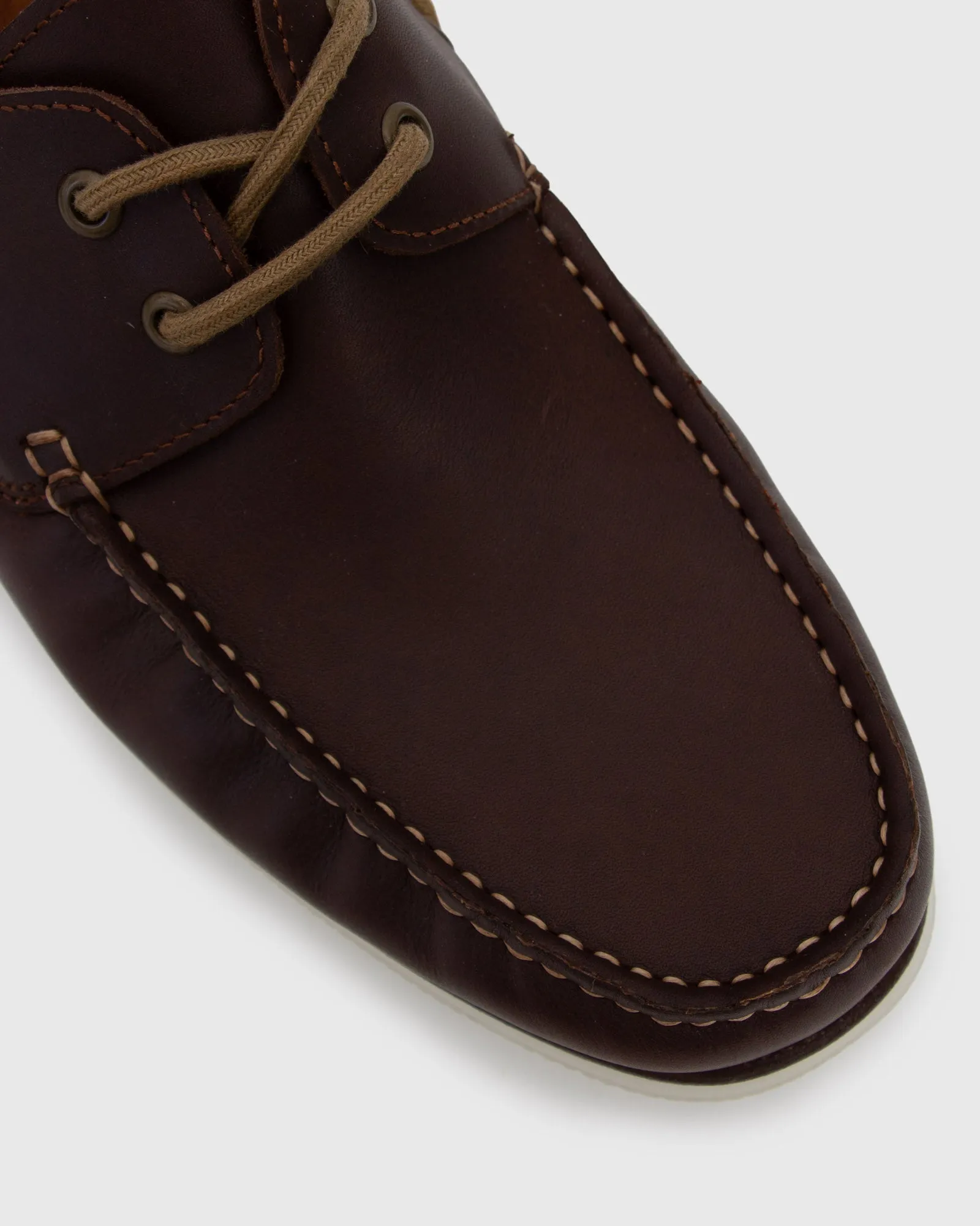 NOLAN Leather Boat Shoes