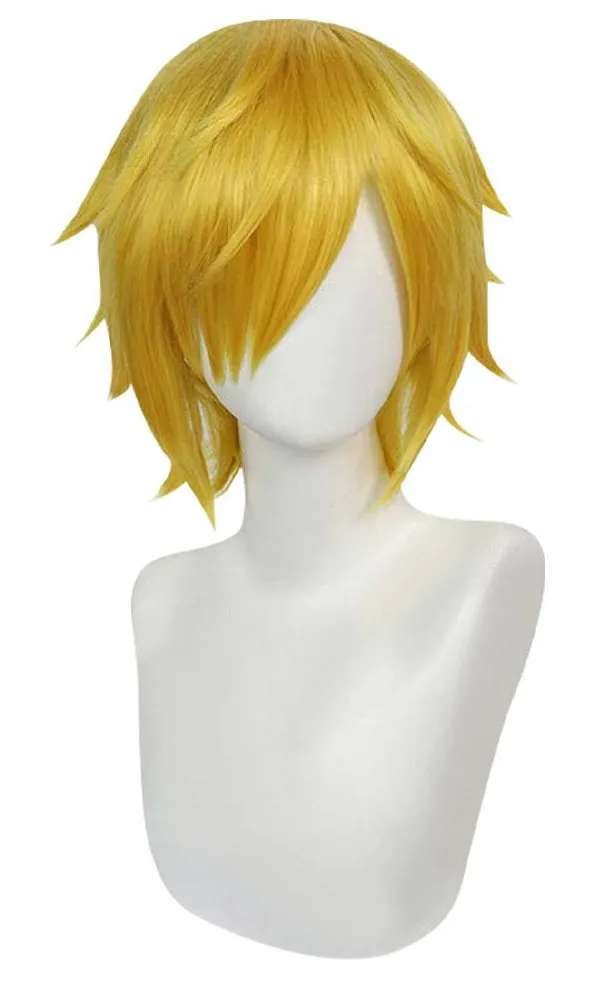 One Piece Egghead Arc Sanji Yellow Outfit Party Carnival Halloween Cosplay Costume