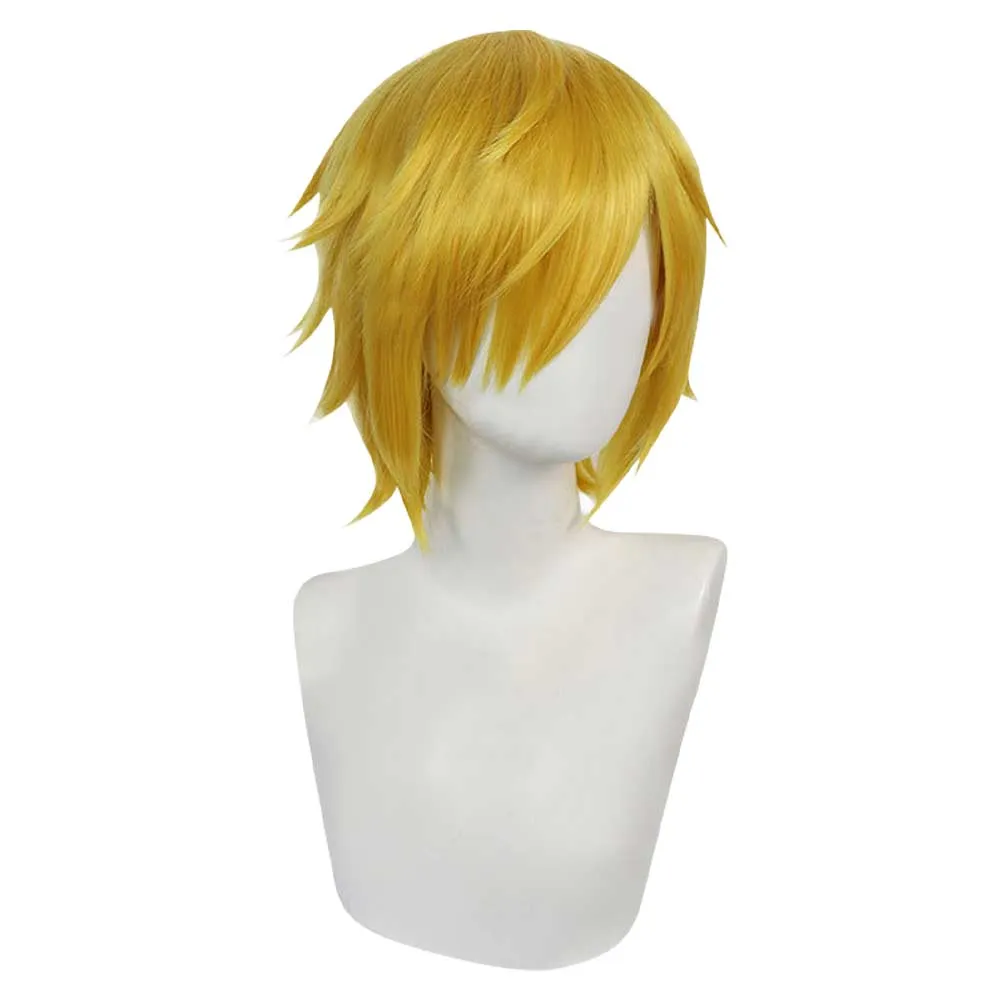 One Piece Egghead Arc Sanji Yellow Outfit Party Carnival Halloween Cosplay Costume