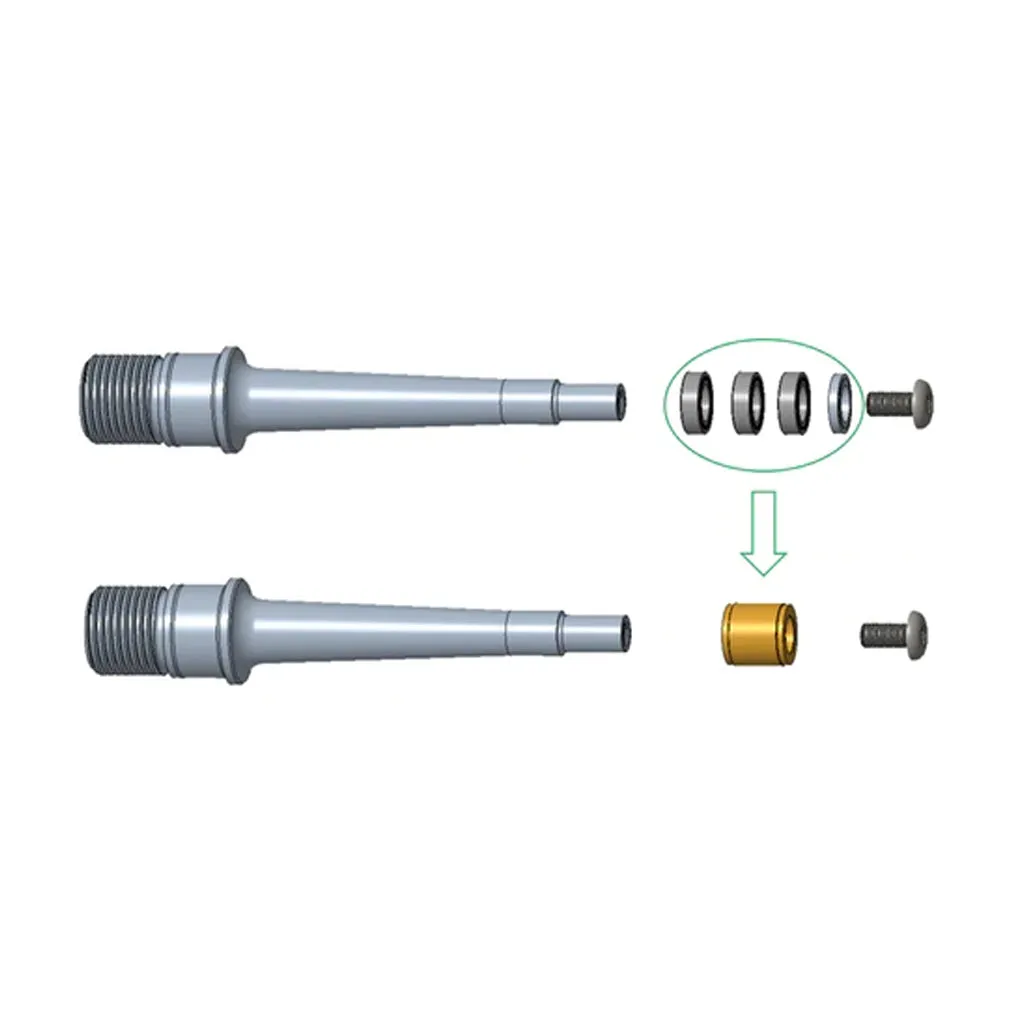 OneUp Aluminum Pedal Bearing Rebuild Kit