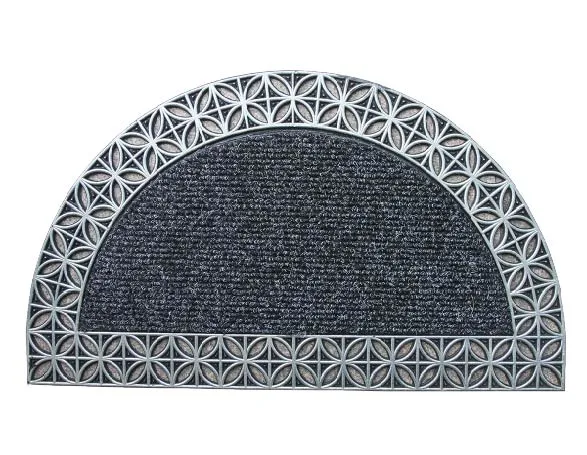 OnlyMat QuickDry Designer Half Round Bath Mat - Entrance Mat / Sanitisation Mat / Bath Mat