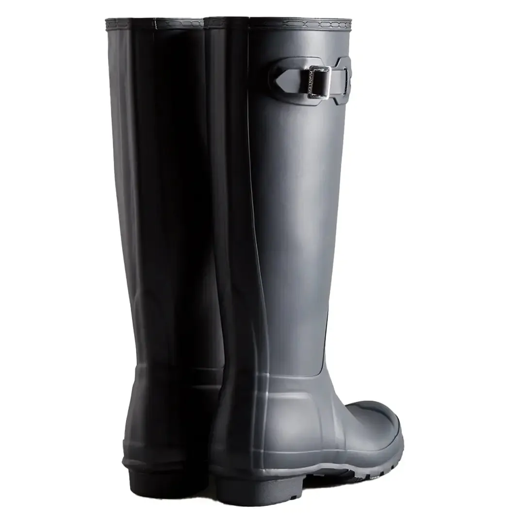 Original Tall Wellington Boots Navy by Hunter