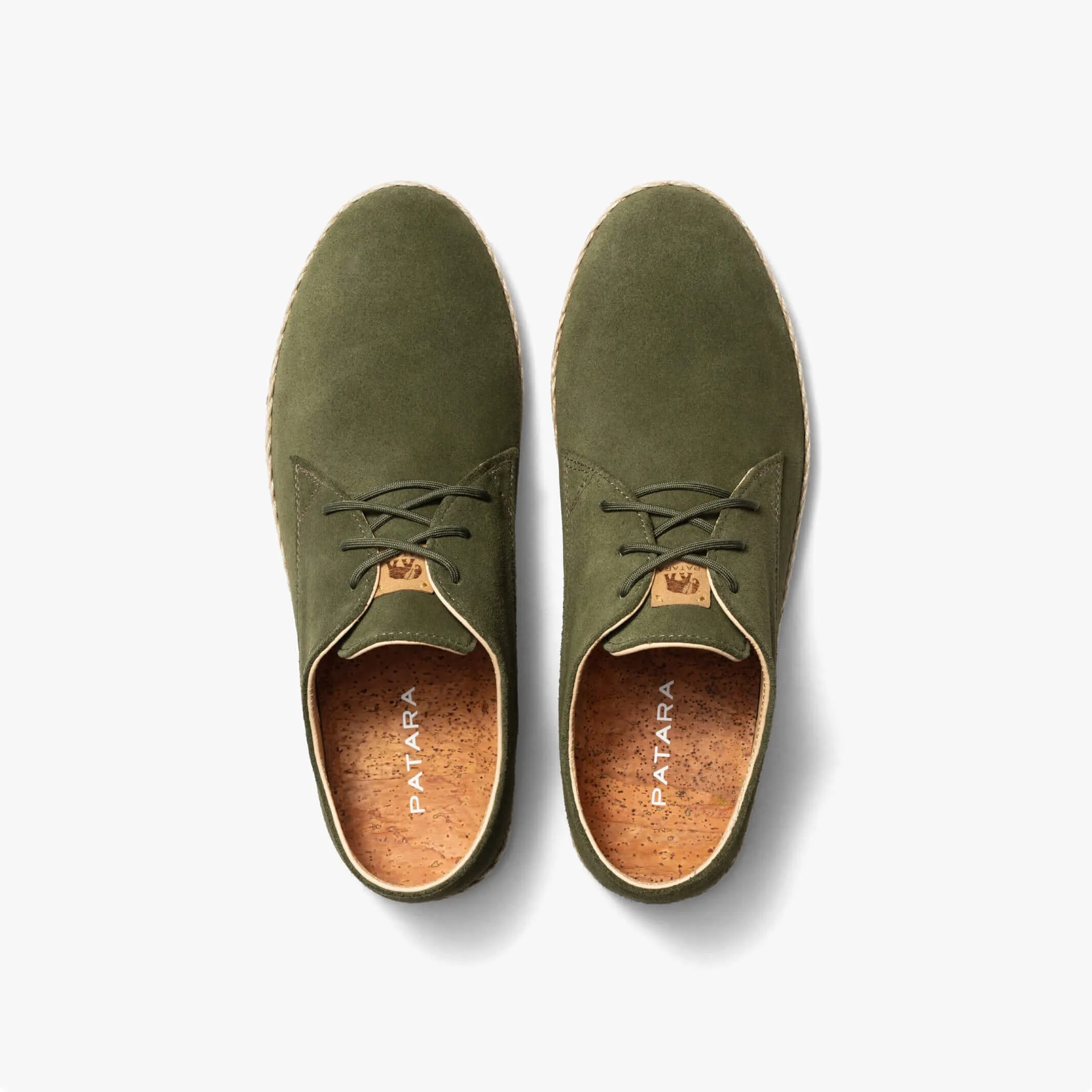 Patara Olive Suede Nomad