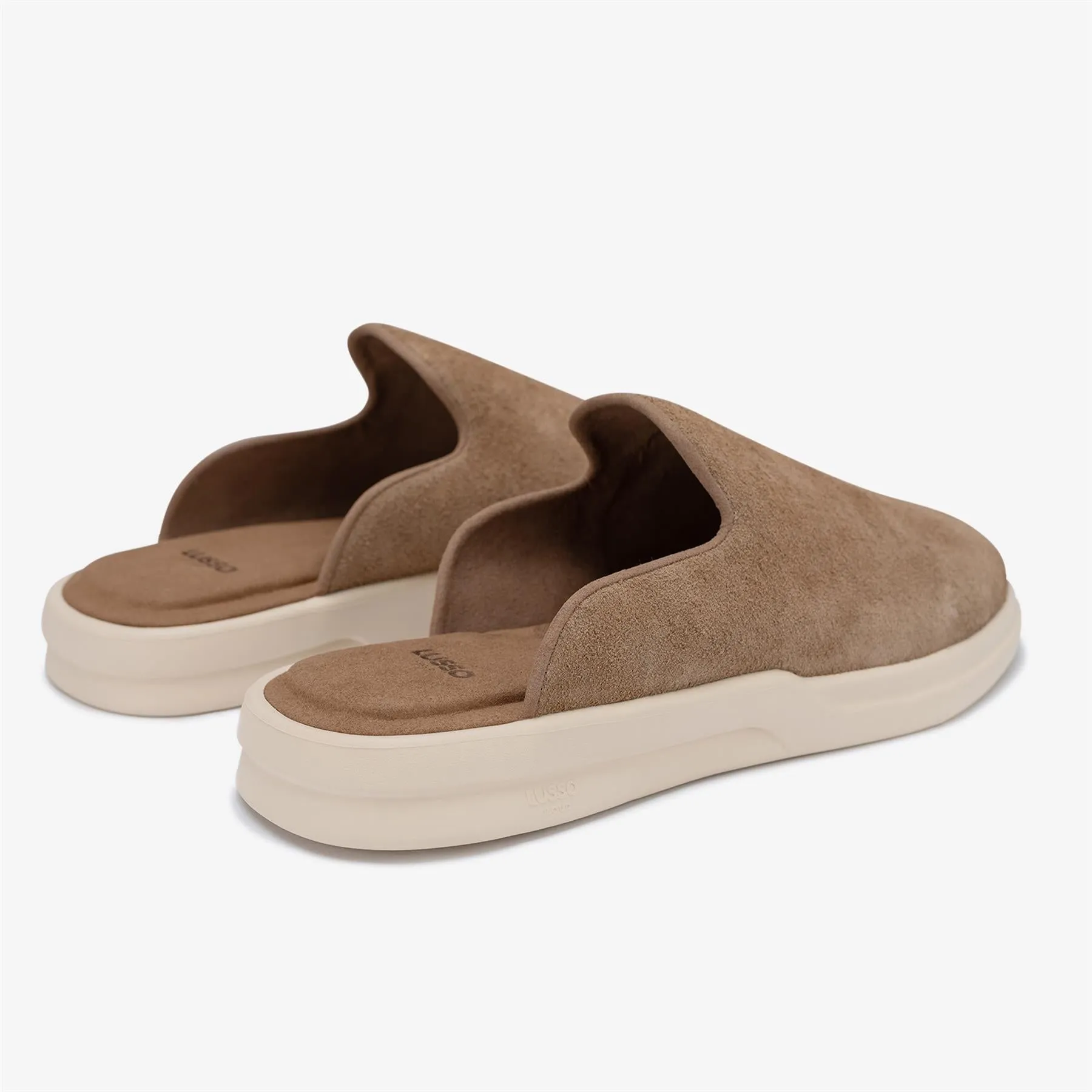 Pelli Hairy Suede Golf Shoe Chestnut/Shortbread - 2024