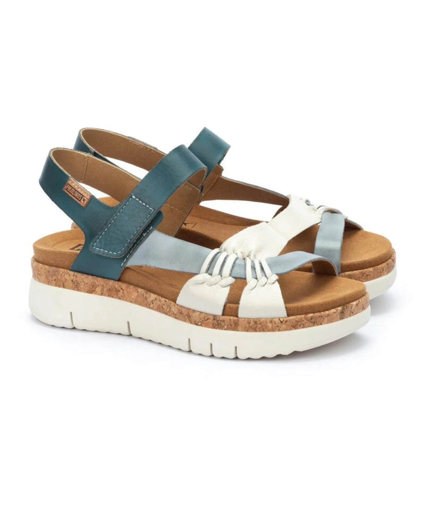 Pikolinos Palma W4n-0968c2 Women's Wedge Sandals in River