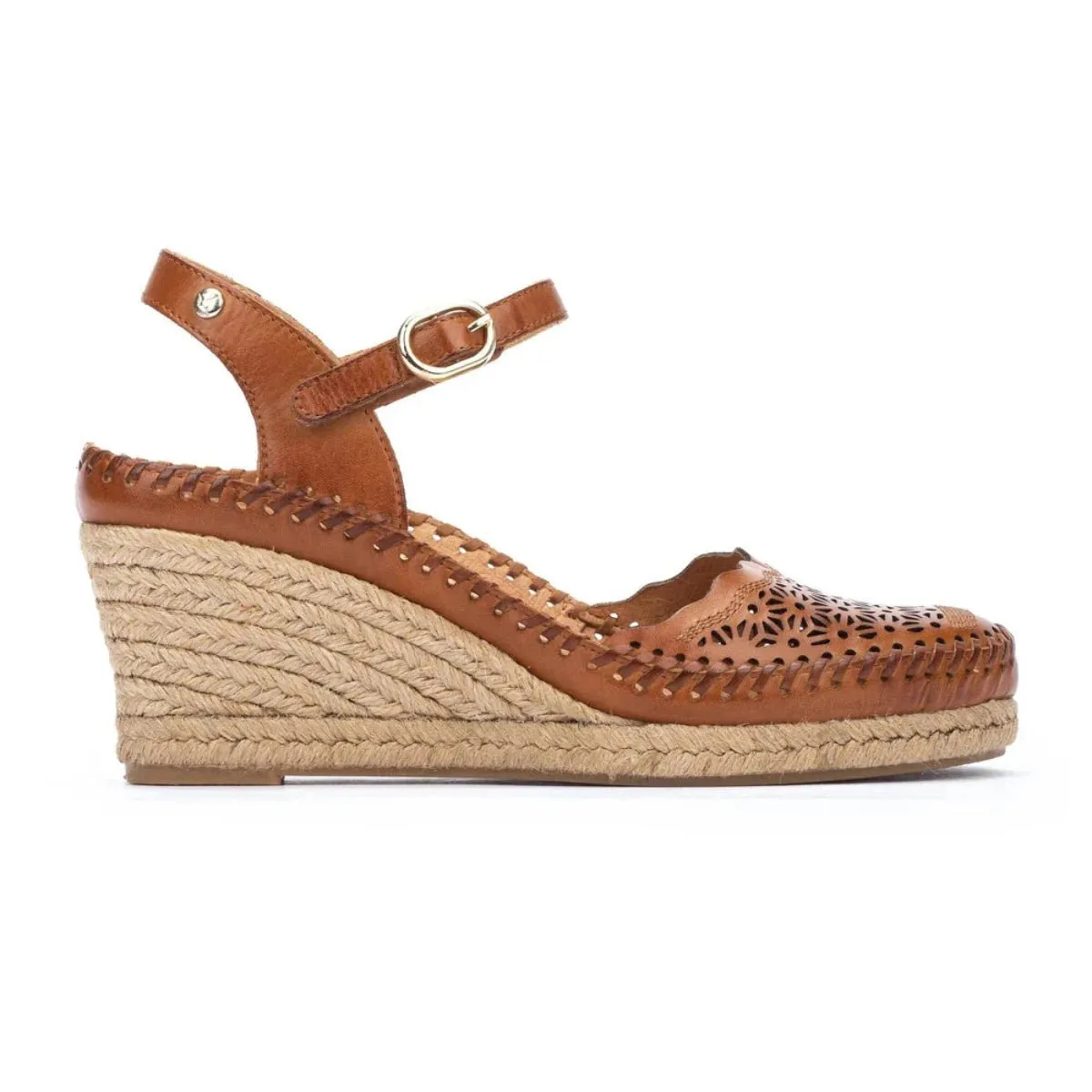 Pikolinos Vila W9y- 1504c1 Women's Wedge Sandals in Brandy