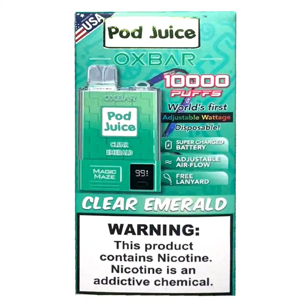 Pod Juice x OXBAR Magic Maze 10000 Puffs 5% Nicotine