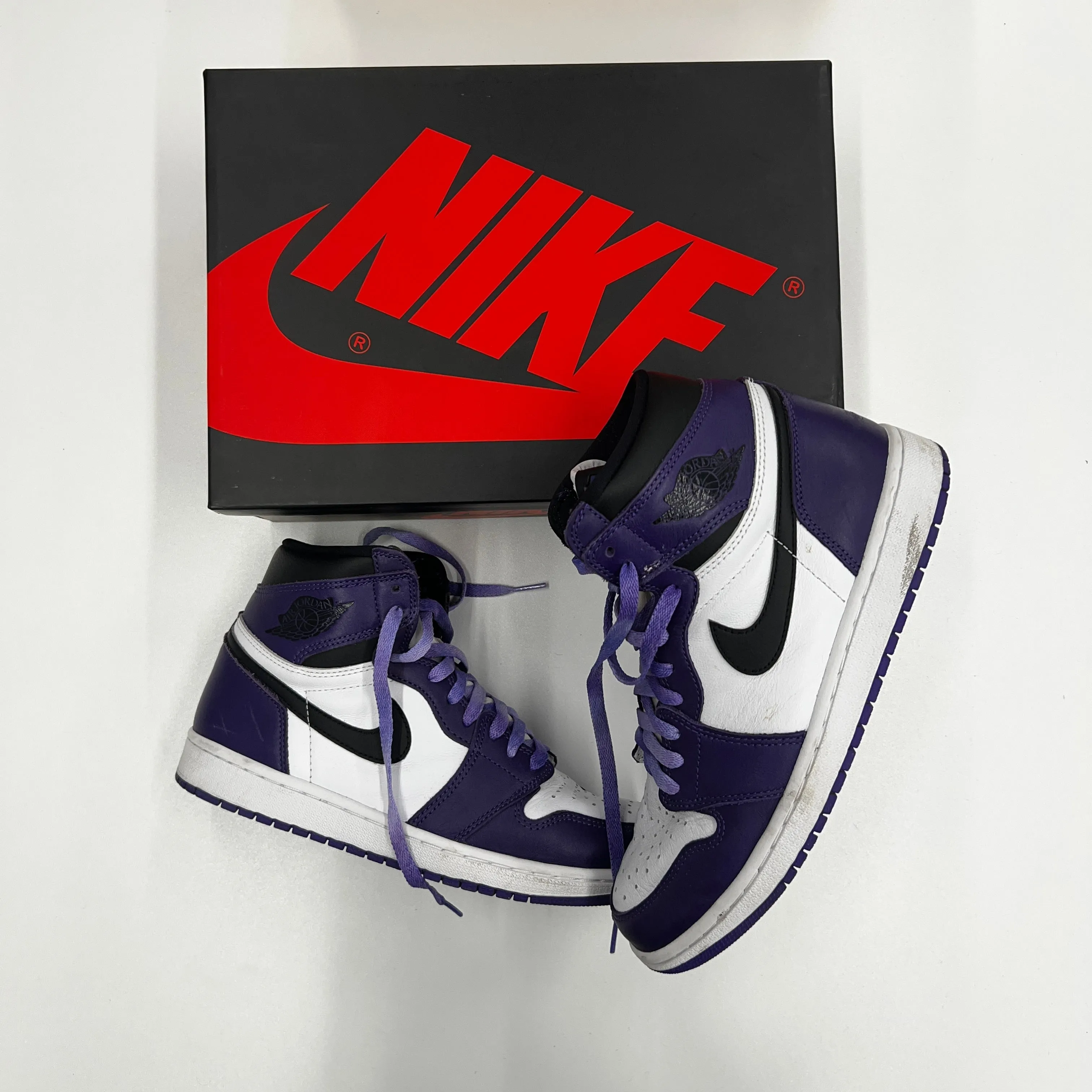 PRE LOVED - JORDAN 1 HIGH COURT PURPLE (M)