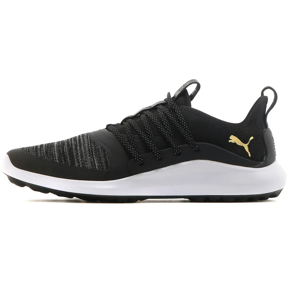 Puma Ignite NXT Solelace Spikeless Waterproof Shoes - Black/Gold