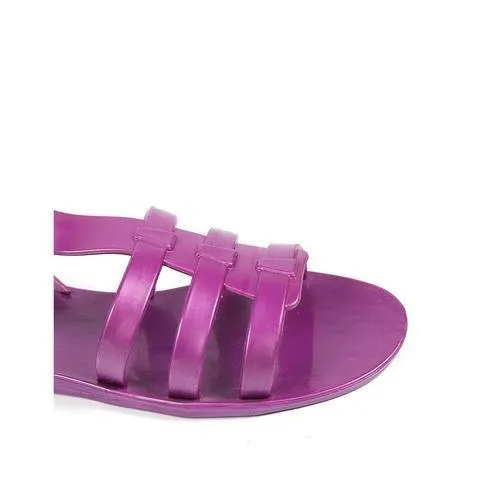 Purple 32 EUR - 1 US Colors of California kids sandals Bubble Mauve