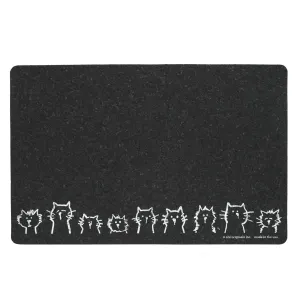 Rectangle Recycled Rubber Placemats