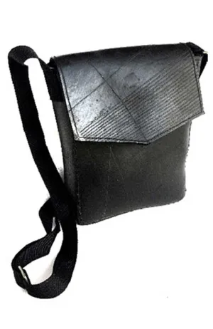 Recycled Rubber Tire Passport Bag