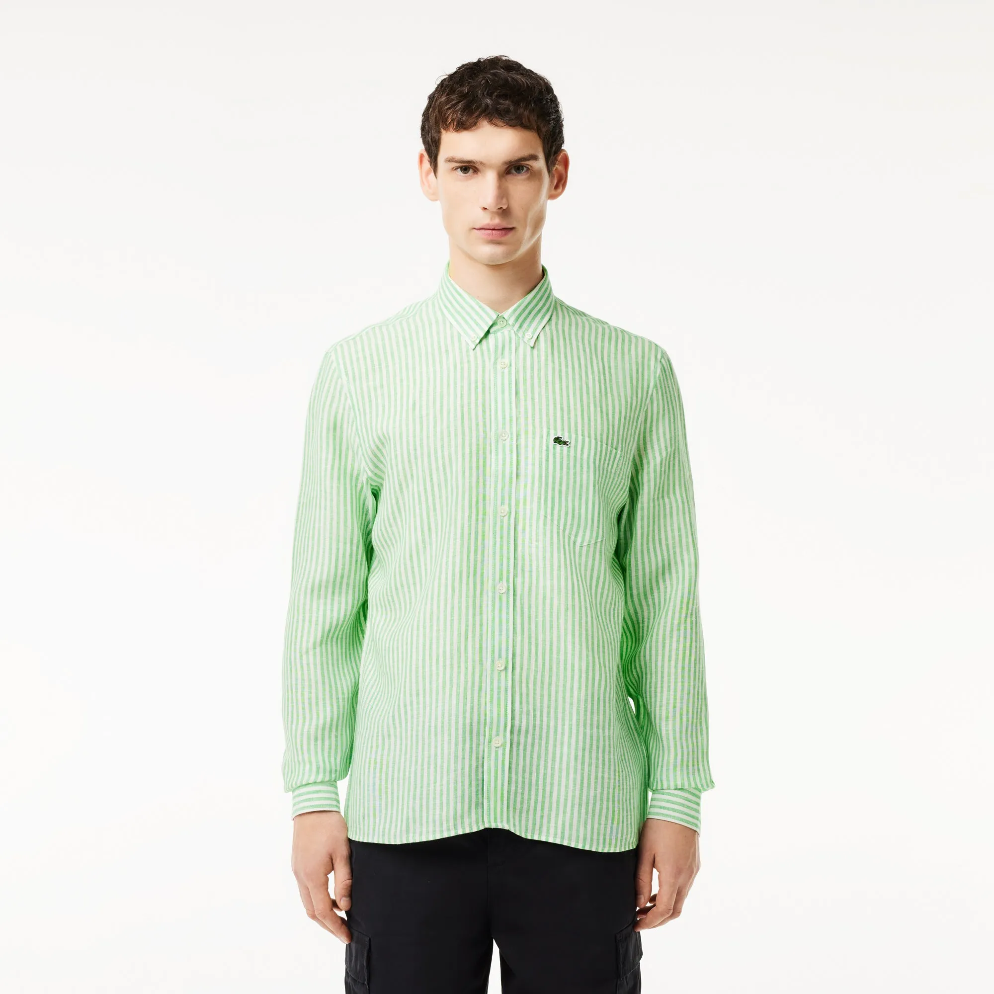 Regular Fit Linen Shirt