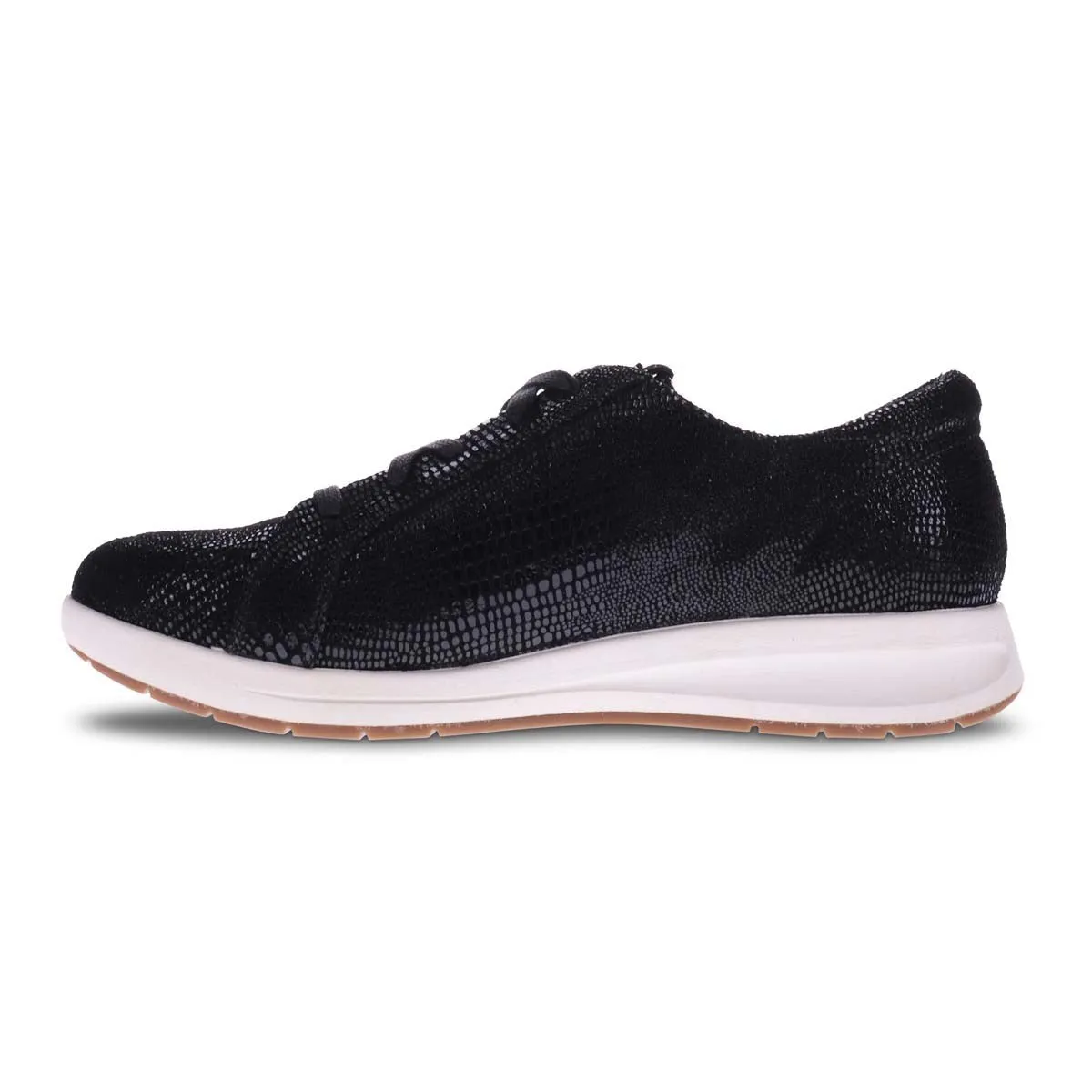 Revere Athens Women Sneakers In Black Lizard