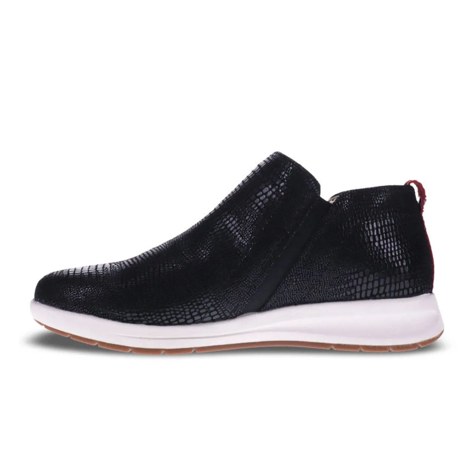 Revere Dublin Ankle Boot (Women) - Black Lizard