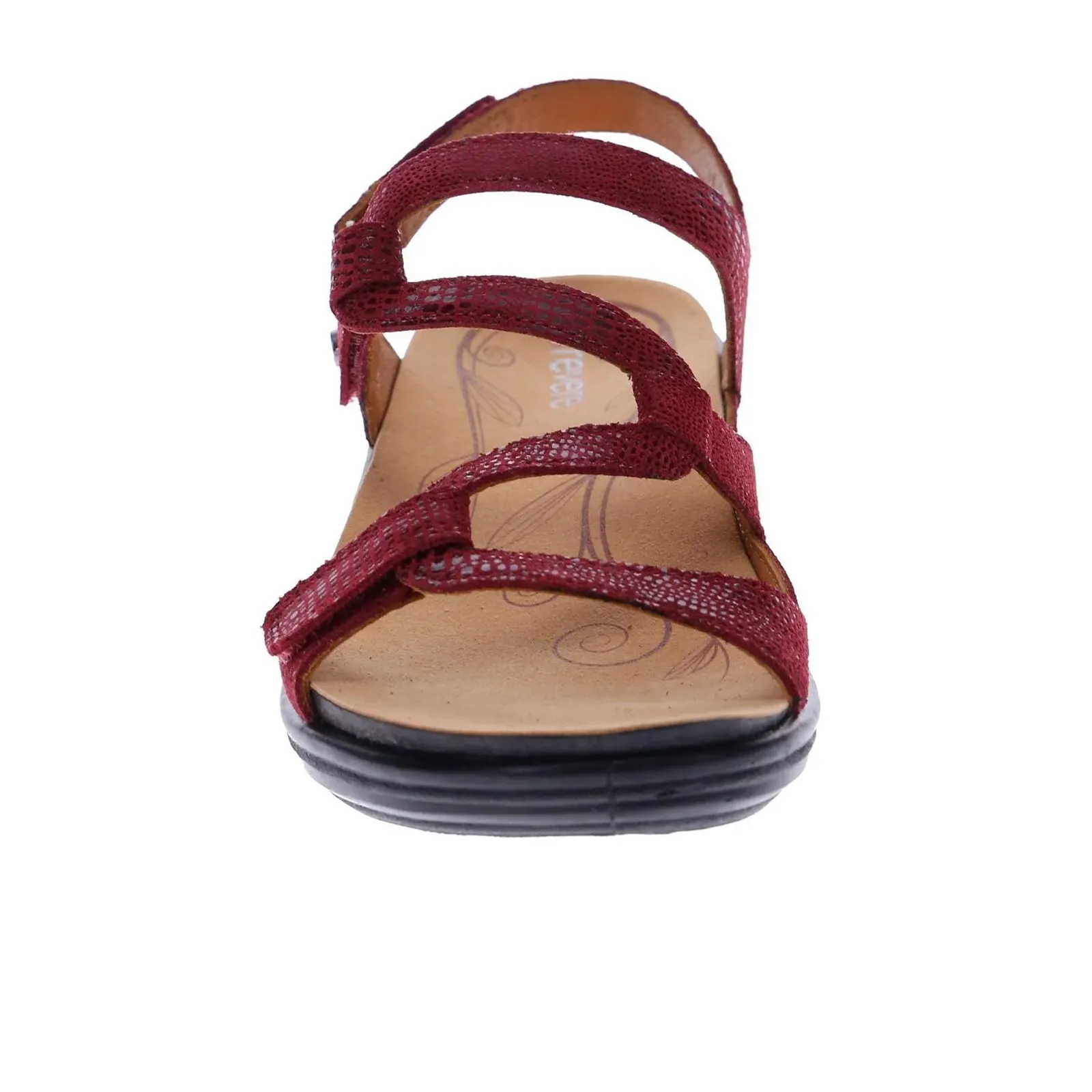 Revere Emerald Backstrap Sandal (Women) - Cherry Lizard