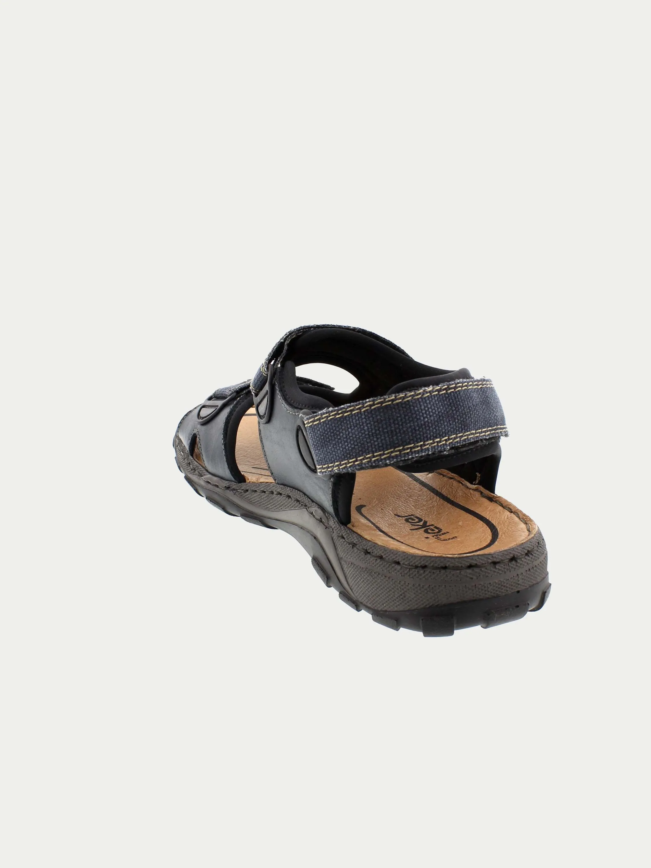 Rieker 26061 Men's Hook & Loop Outdoor Sandals