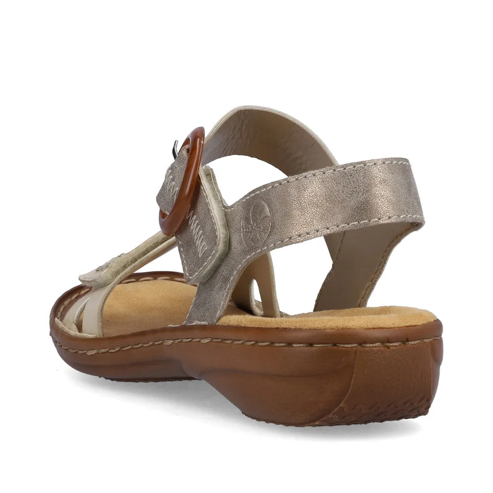 Rieker 608Z3 Ladies Sandals