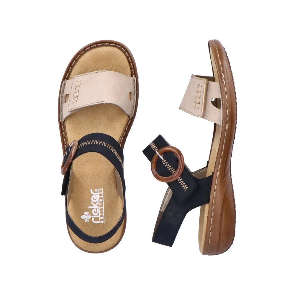 Rieker 608Z3 Ladies Sandals