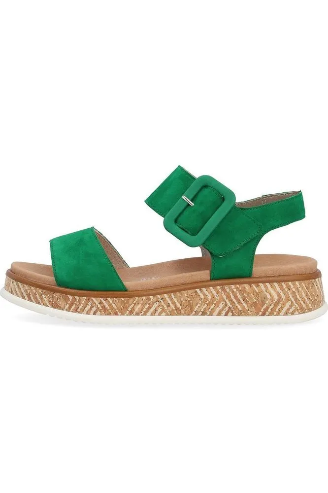 Rieker ladies sandals W0800-52 In green