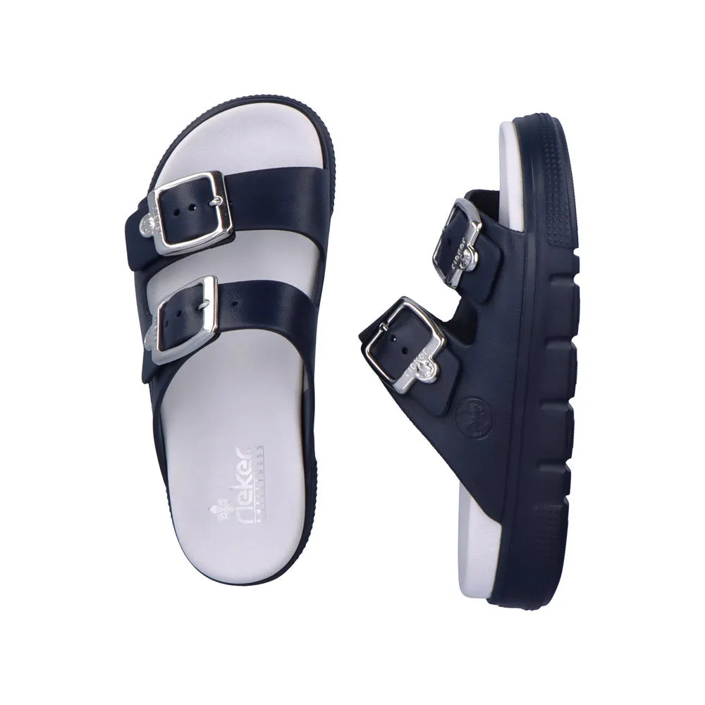 Rieker P2180 Ladies Slip-on Sandals