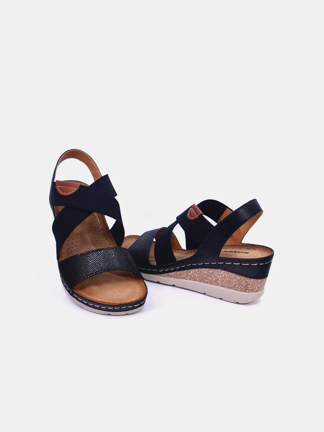 Romika 36601-AR638 Wedge Sandals