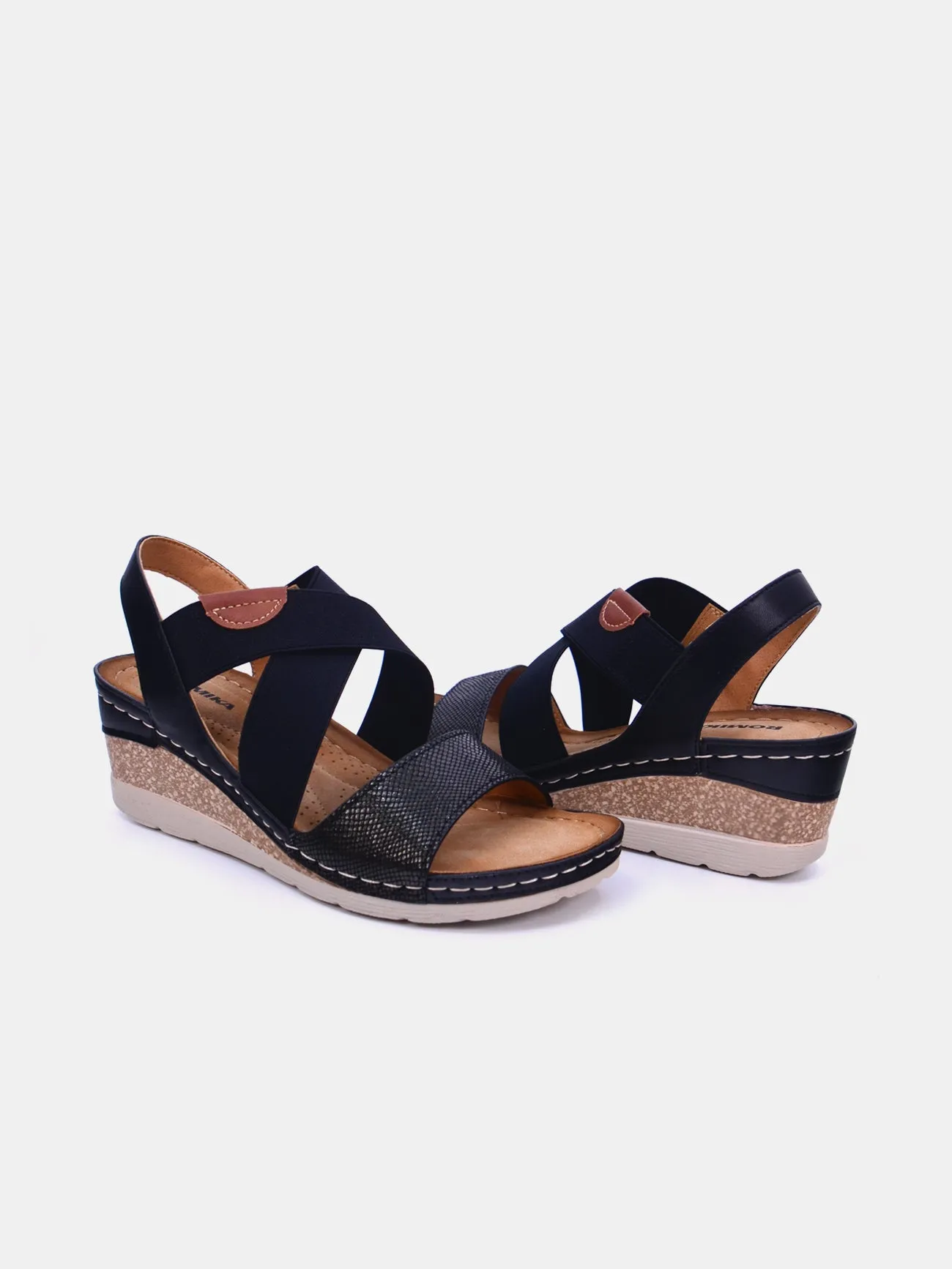 Romika 36601-AR638 Wedge Sandals