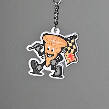 Rubber Keychain