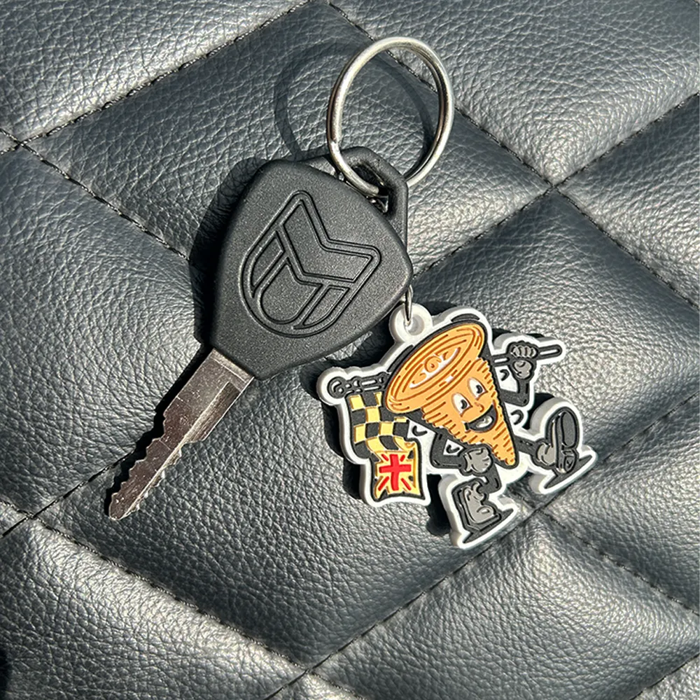 Rubber Keychain