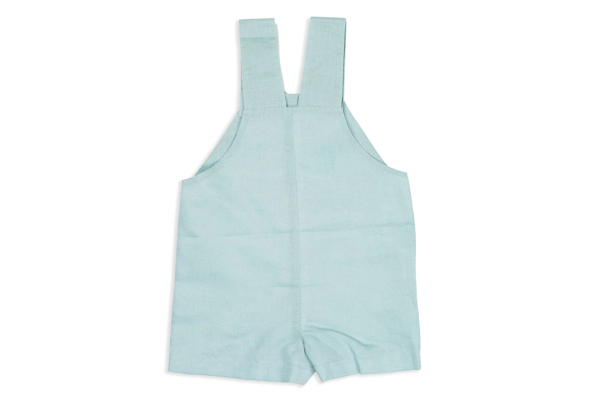 Sage Linen Shortalls