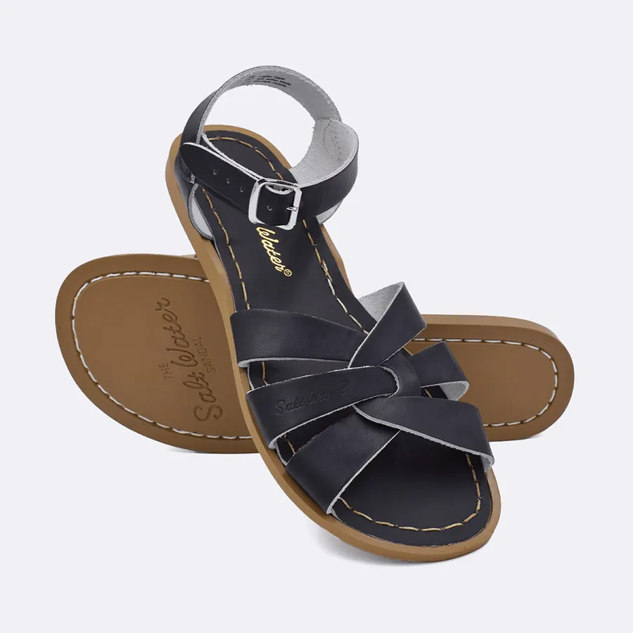 Salt Water Original Sandals in Tan, Black, White & Red