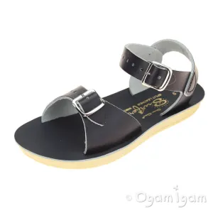 Salt-Water Surfer Boys Girls Navy Sandal