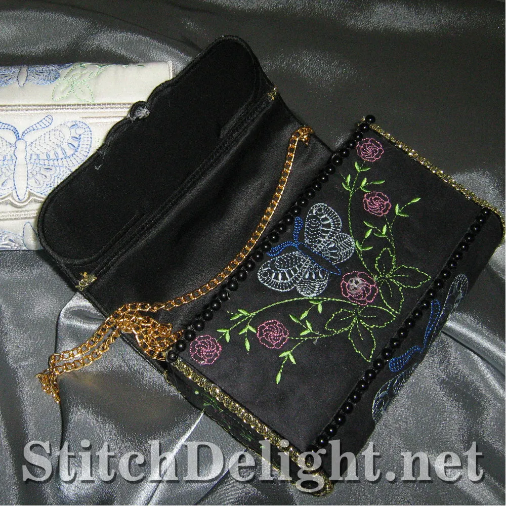 SD0957 Butterfly Romance Clutch Purse