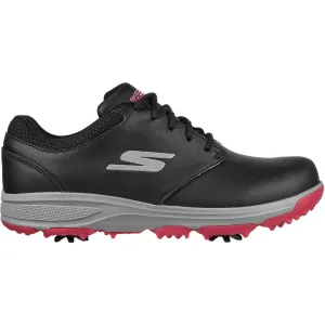 Skechers Jasmine Ladies Waterproof Spiked Shoes - Black/Pink