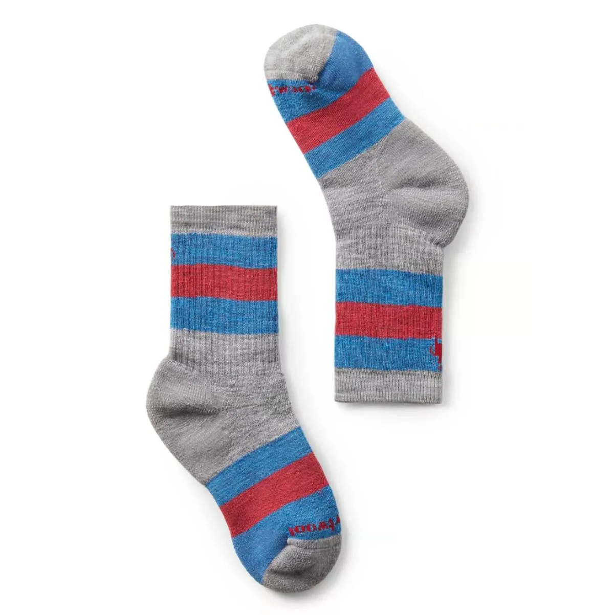 Smartwool Kids' Hike Full Cushion Striped Crew Socks