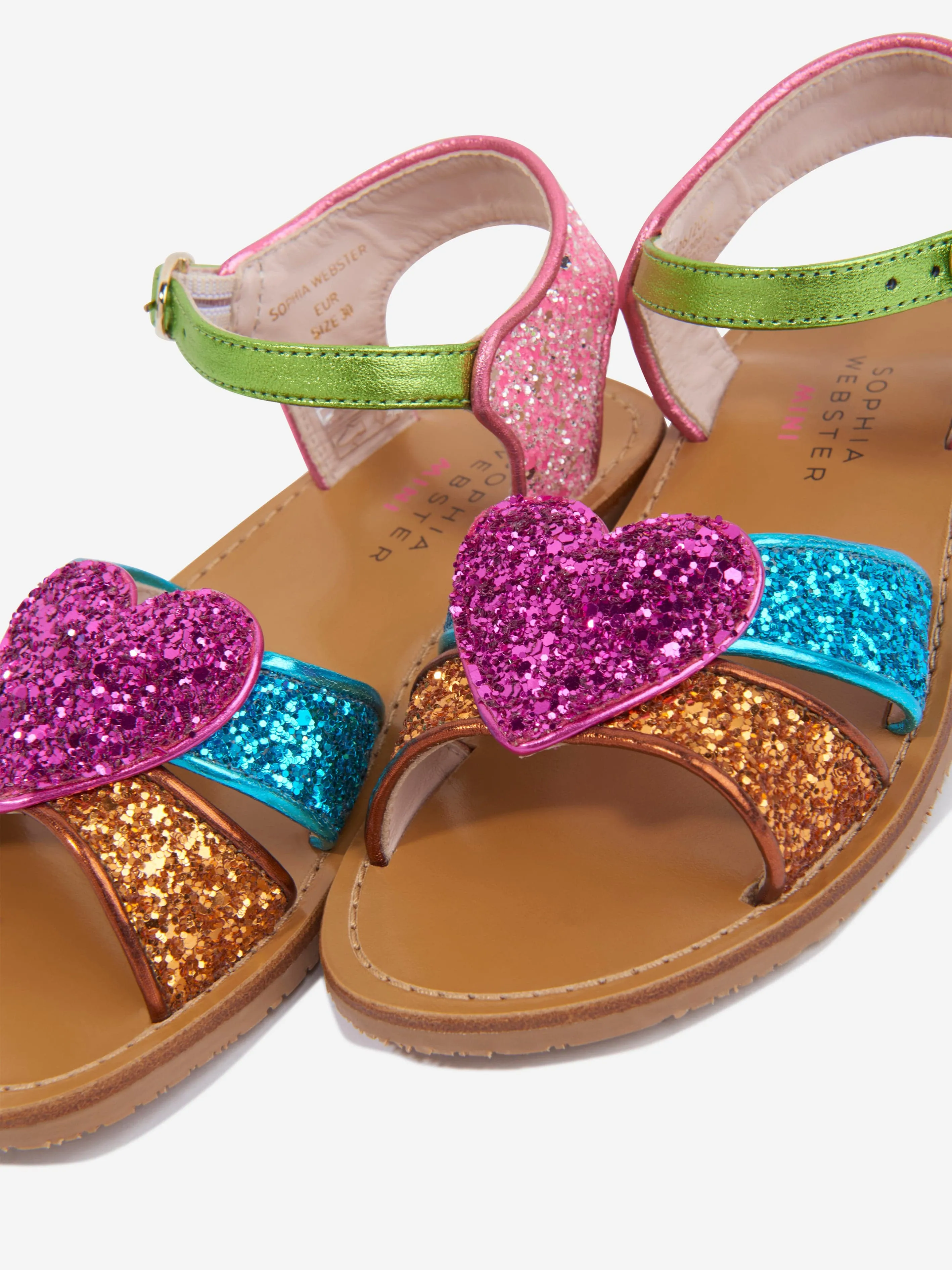 Sophia Webster Girls Amora Sandals in Multicolour