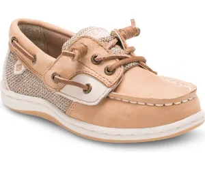 Sperry Kid's Songfish Boat Shoe - Linen/Oat