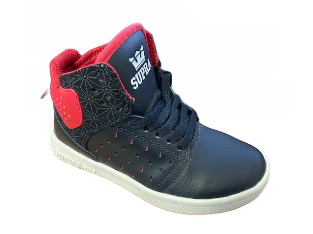 Supra scarpa sneakers da bambino Atom SK91021 nero