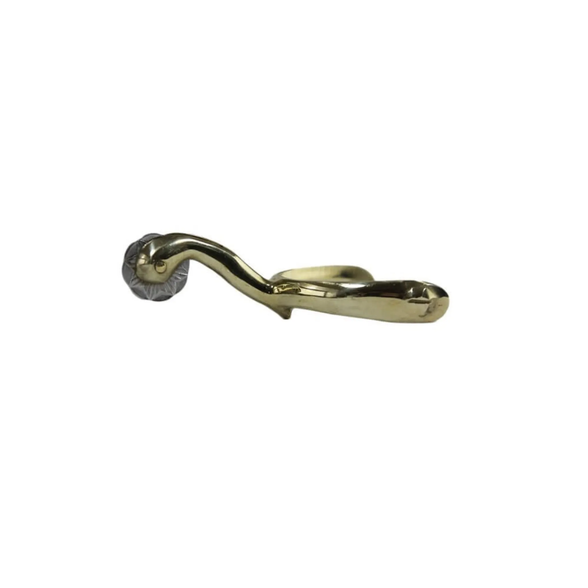 Swan Neck Spurs | Brass or Nicklel