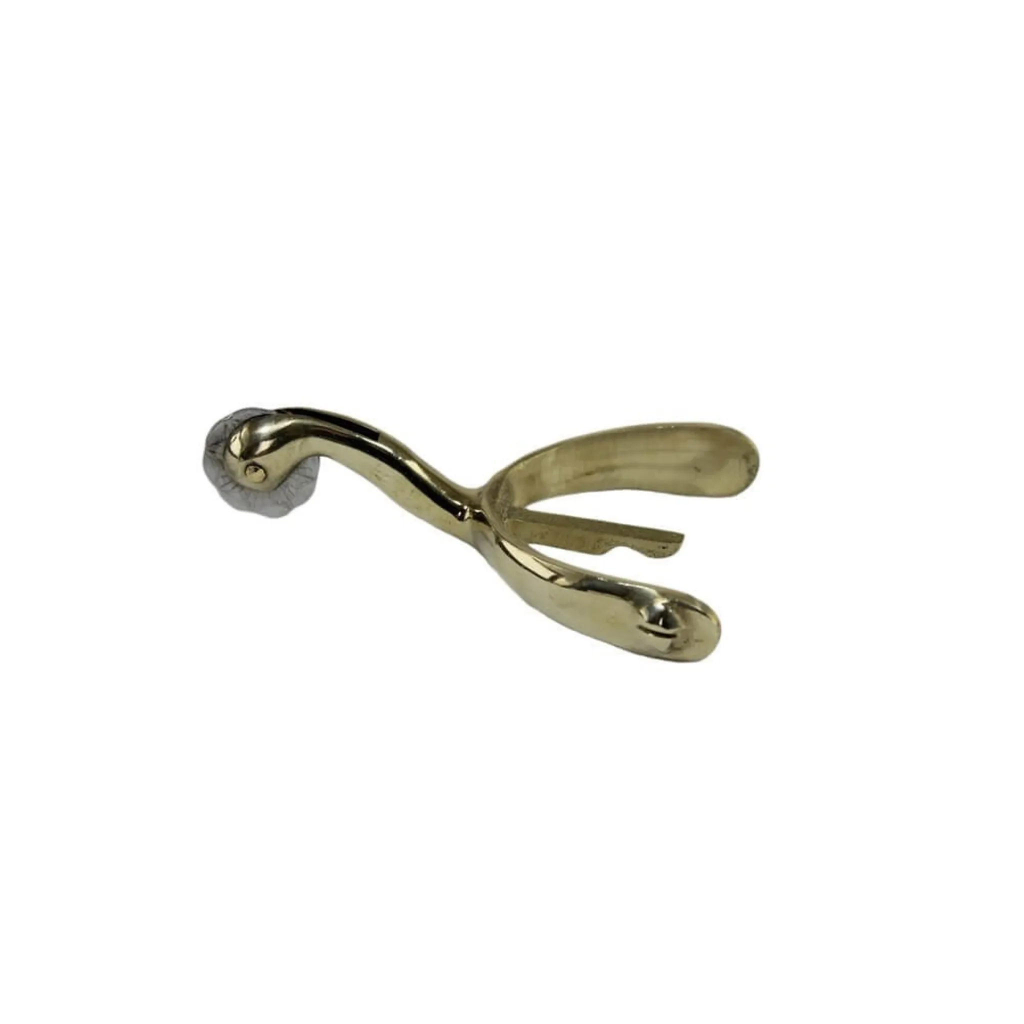 Swan Neck Spurs | Brass or Nicklel