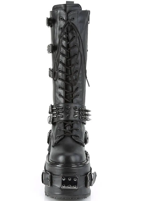 SWING-327 [Black] | PLATFORM BOOTS [PREORDER]