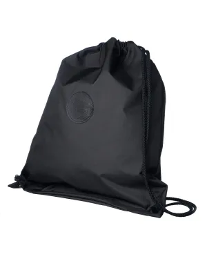 Taifuuni Tech Drawsting Backpack Black