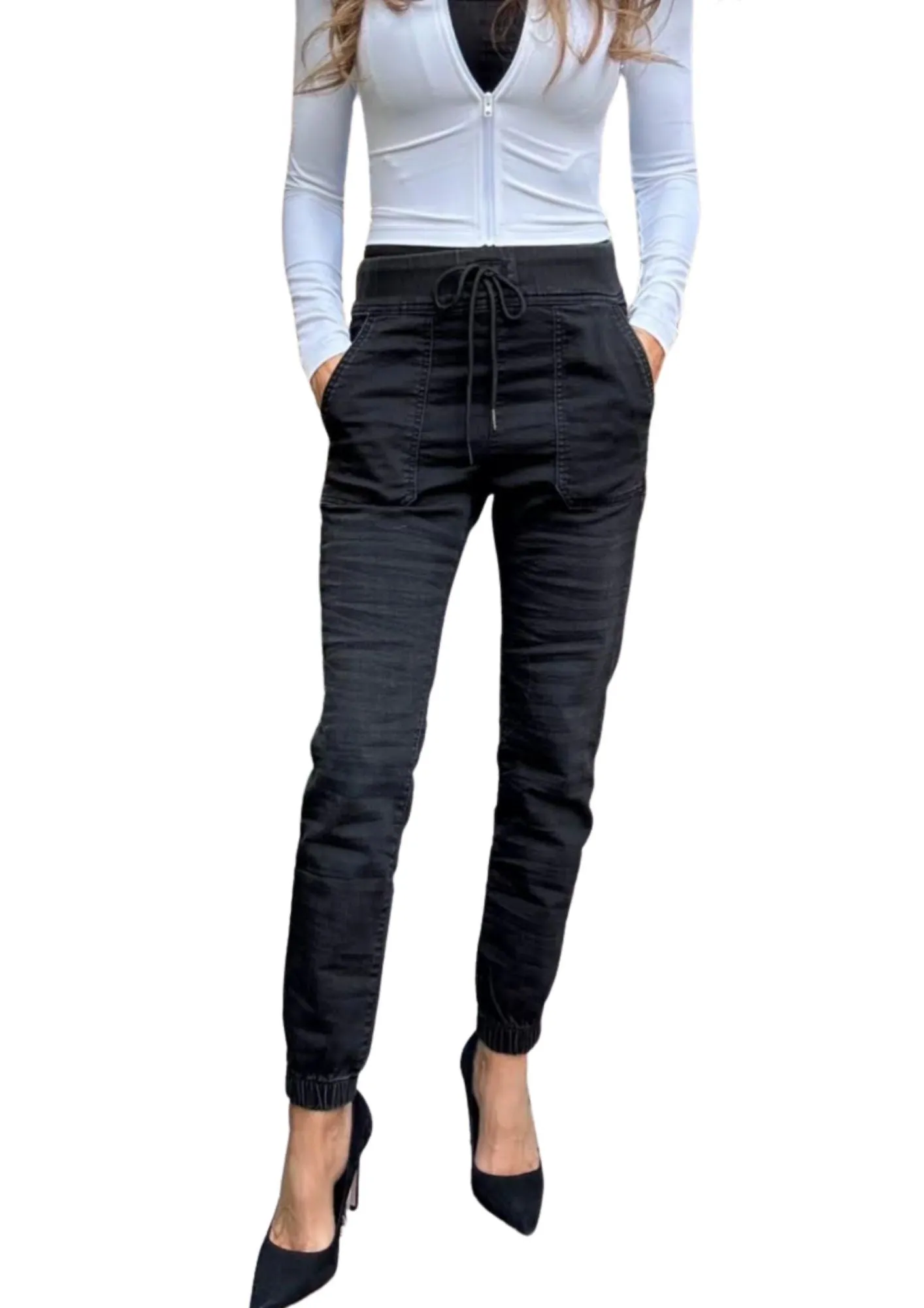 Tali Black Denim