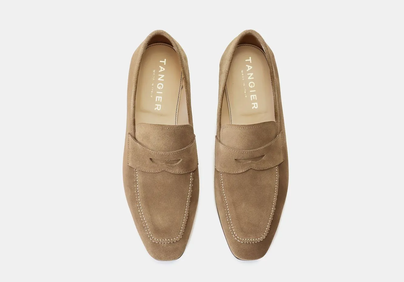 Tangier Desert Sand Tolliver Suede Flex Loafer