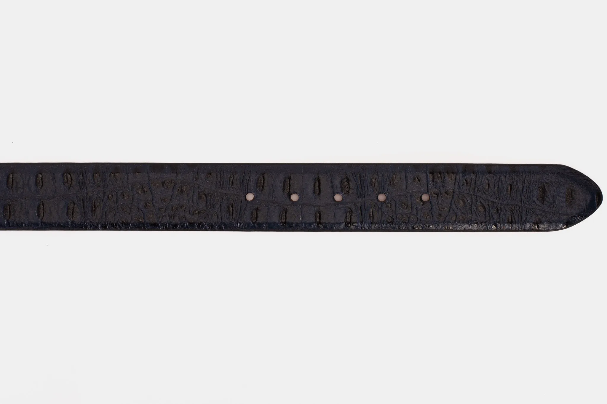 The Savamala  Blue Leather Belt