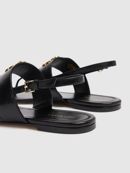 Tory Burch   5mm Eleanor leather sandals 