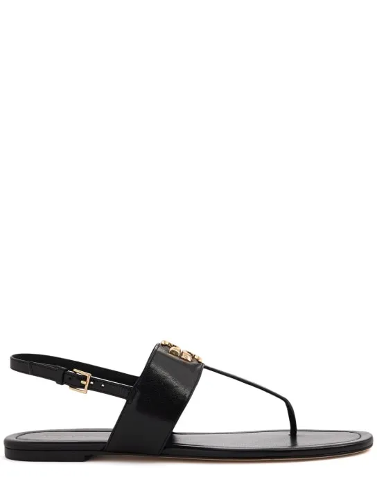 Tory Burch   5mm Eleanor leather sandals 