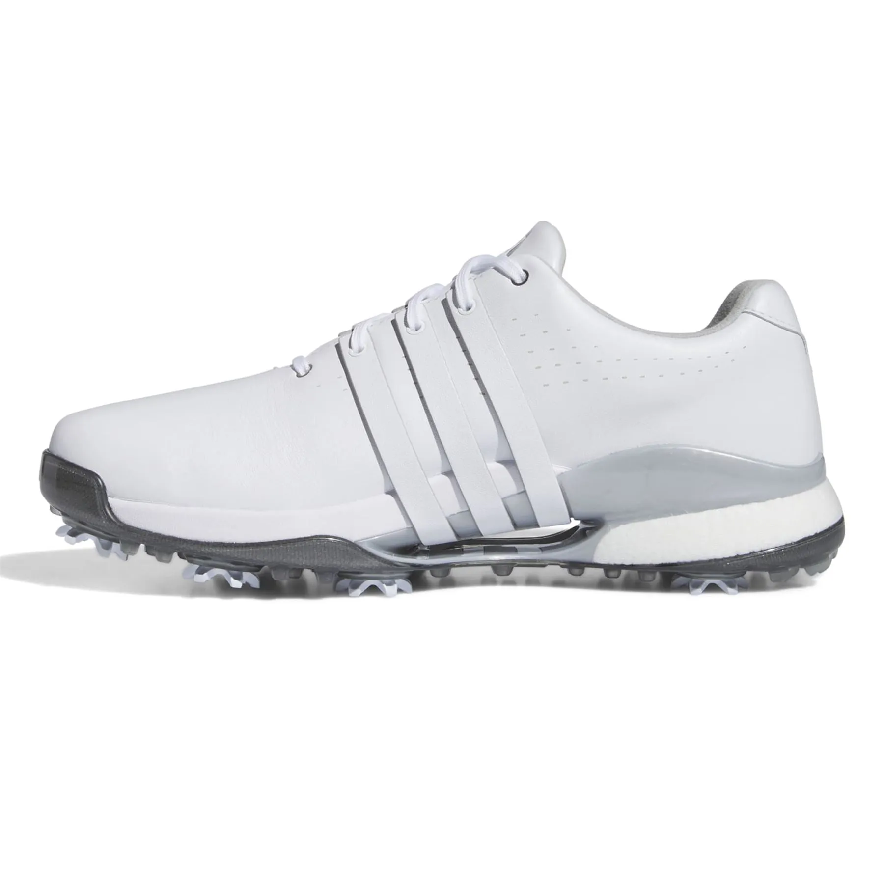 Tour360 24 Boost Golf Shoes White/White/Silver Metallic - SS24