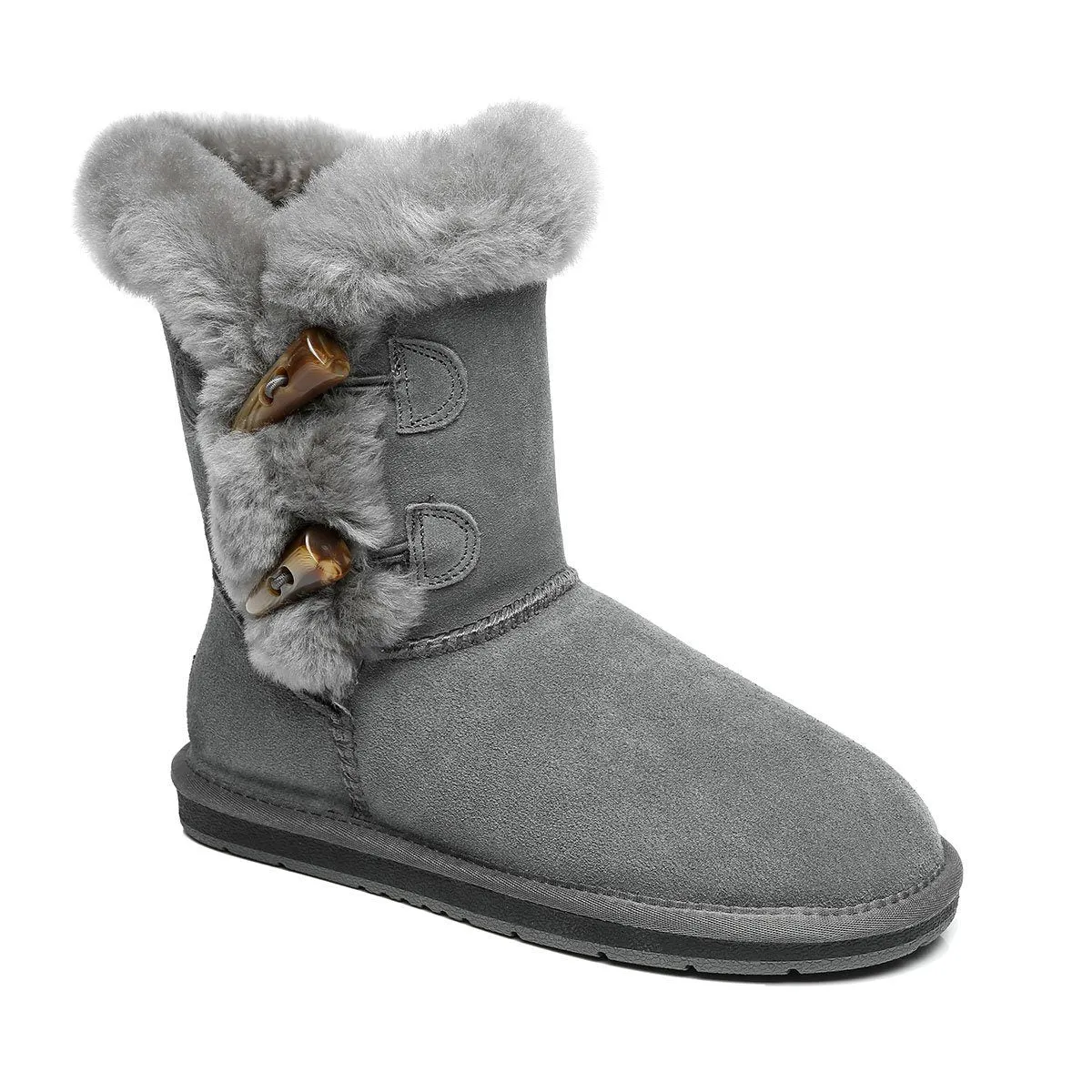 UGG 2-Button Shark Sheepskin Boot