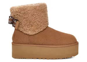 Ugg Classic Mini Maxi Curly Boot Chestnut (Women'S)